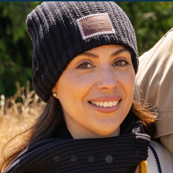 Love Your Melon Black Cotton Beanie - Picture 7 of 7